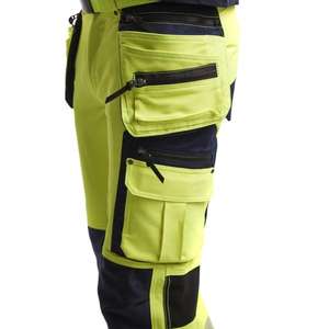 BLAKLADER - 199716423389D100 Pantalones de alta visibilidad 4 vías stretch Amarillo/Azul marino-EAN 7330509657355 ROPA DE TRABAJO DE LA HI-VIS - Product Image 5
