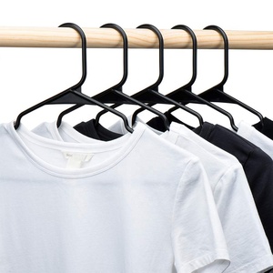Toptan dayanıklı plastik yetişkin giyim takım elbise tübüler askılar giysi için - Product Image 5