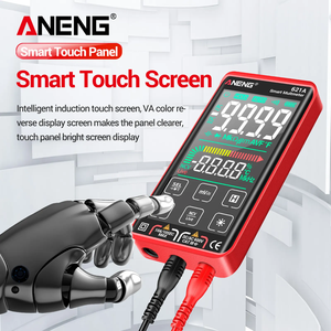 Multimètre numérique intelligent ANENG 621A à écran tactile, testeur multi-champs, transistor, 9999 True RMS, gamme automatique, DC/AC, 0.1 - Product Image 3