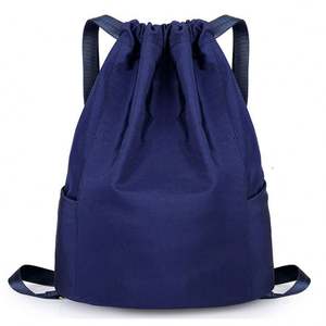 Waterproof 600D Polyester Nylon Cotton Canvas <b>Drawstring</b> Backpack <b>Bag</b> - Product Image 2