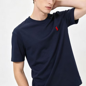Vente en gros Laurla Ralf Logo brodé personnalisé vierge unisexe été uni coton de haute qualité Sport affaires personnalisé hommes - Product Image 2