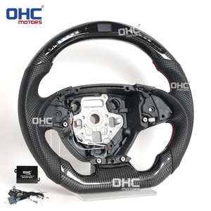 <span class=keywords><strong>Volante</strong></span> Inteligente de Fibra de Carbono Real con LED en Stock en EE. UU. para Chevy Chevrolet Camaro SS 2016-2024, <span class=keywords><strong>Volante</strong></span> Completamente de Cuero - Product Image 2