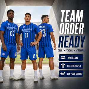 Jersey Sepak Bola Custom Heat Transfer, Kaos Bola dengan Panel Mesh, Versi Pemain, Cepat Kering, OEM Grosir, Logo, Nama, Nomor untuk Klub - Product Image 6