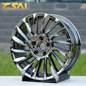 Venta Caliente de Rines Cromados Forjados de 20-21 Pulgadas, Diseño Cóncavo, 4 Piezas para <span class=keywords><strong>Bentley</strong></span> Flying Spur, <span class=keywords><strong>Continental</strong></span> GT, Bentayga, Mejora y Modificación - Product Image 2