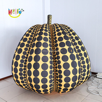 Grande citrouille gonflable pour décoration de jardin d'Halloween