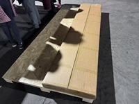 Panneaux muraux acoustiques en bois à lattes, finition placage intérieur, prix usine de gros, pour décoration de bureau et maison, panneau Akupanel