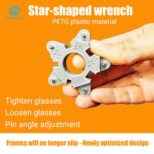 Clé de réparation pour branches de lunettes en forme d'étoile, tournevis réglable pour lunettes - Product Image 4