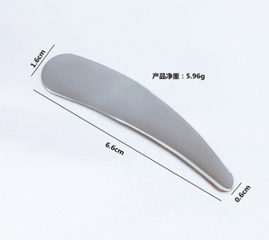 DF316 SS Cuchara Espátula Aplicadora de Lujo para Crema de Cuidado de la Piel, Herramientas de Belleza para Masaje de Crema de Ojos, Catálogo - Product Image 5