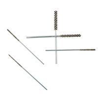 Brosse à tuyaux en acier à prix de gros, brosse à tuyaux en fil de laiton, brosse cylindrique en fil d'acier, brosse ronde en fil d'acier