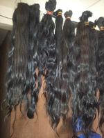 Extensions de cheveux naturels brésiliens de qualité 12A, ondulés, vierges et incomparables # Machine à permanente couleur 1b double trame