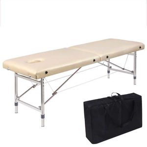 Preisgünstige, kompakte, langlebige, faltbare Massageliege aus Edelstahl für Krankenhaus, Heimgebrauch, chinesische Kleinunternehmen und Schönheitssalons - Product Image 4