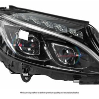 Kit de rétrofit de phares LED à double projecteur pour Mercedes-Benz Classe C W205 2014-2018 OLIVER, 35W 12V, feux de jour