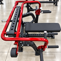 Machine à presser les pectoraux à charge libre SK-K36, équipement de gym commercial, machine à développé couché avec manchons de chargement et poignées.