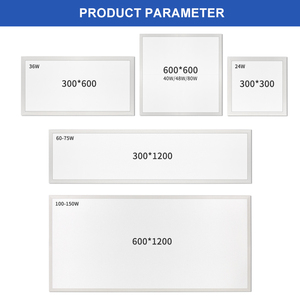 40W & <span class=keywords><strong>90W</strong></span> Vuông lõm dẫn Bảng điều khiển ánh sáng Trần IP44 Đánh giá IP đánh giá tùy chọn ánh sáng hiện đại - Product Image 2