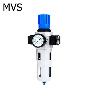 Pneumatic Parts Precise Pressure Adjustment Air Filter Regulator Adding Lubricator Auto Drain Used In Mechanical