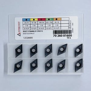 Herramientas de torneado de inserción CNC CERATIZITs CTPX715 herramientas de corte de alto rendimiento para resultados óptimos - Product Image 3
