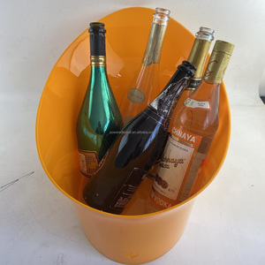 12l Witte Acryl Champagne Chiller Ijsemmer Koeler