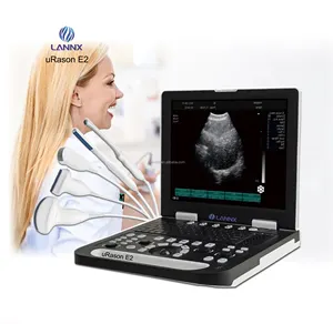 Lanx uRason E2 instrumento médico sistema de ultrassom para laptop máquina de ecografia B/W 2D escaneador de diagnóstico usg
