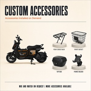 Scooter para Adultos FUDUDU-U2 de 1000W, Batería de Litio de 60V 35Ah, Motocicleta de Alta Velocidad con Arranque sin Llave FUDUDU-U2 FUDUDU-U2 - Product Image 2