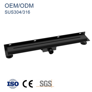 Filtre de drain invisible en acier inoxydable SUS 304, long drain de sol, filtre de <span class=keywords><strong>douche</strong></span>, drain <span class=keywords><strong>mural</strong></span> linéaire, CE & ISO 9001 - Product Image 2