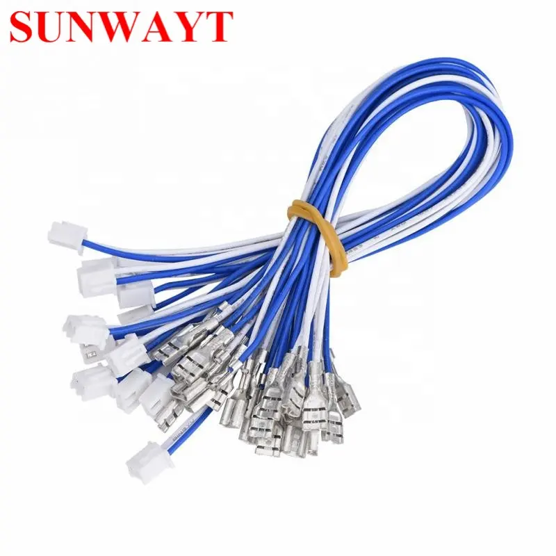 Arcade push button 2 pin 2.8mm/4.8mm wire cable HAPP style SANWA button switch wires for Jamma arcade USB Encoder wiring harness