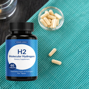 Tabletas de Suplemento de Hidrógeno Molecular H2 de Alta Concentración, 60 Píldoras de 200 mg, Proporcionan un Impulso de Energía, Inmunidad <span class=keywords><strong>y</strong></span> Función Cognitiva - Product Image 6