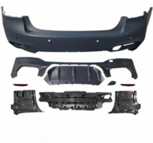 Nuevo Kit de Carrocería G30 a F90 M5 para <span class=keywords><strong>BMW</strong></span> Serie 5 G30 Modificado a F90 M5, Parachoques, Rejilla, Faldones Laterales - Product Image 2