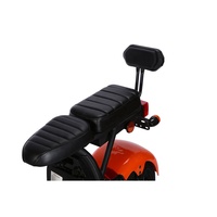 Vente flash - Scooter électrique Citycoco - Moteur sans balais 1500W - Cadre en aluminium étanche - Freins à disque hydrauliques - Autonomie de 60 à 100 km