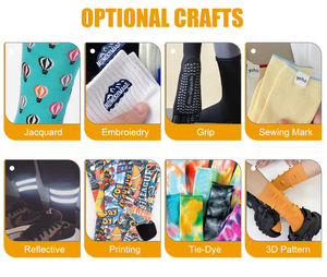 Chaussettes de football respirantes en tricot avec logo personnalisé en gros, antidérapantes, pour l'entraînement sportif, pour hommes - Product Image 4