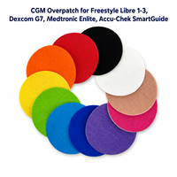 Patch de fixation étanche hypoallergénique de qualité médicale pour capteur CGM, compatible Libre 2