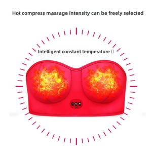 Masajeador de Senos, Estimulación Mamaria, Vibración, Calor, Intensidad Ajustable, Sujetador para Senos Caídos, Productos de Maternidad - Product Image 4