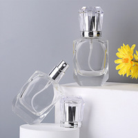 Flacon de parfum en verre cristal de 30 ml, flacon vaporisateur, flacon cosmétique, sous-flacon