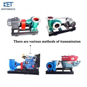 Diesel Engine Cross-flow Pump, High-flow Irrigation, Agricultural Water <b>Conservancy</b> Project, Drainage, and Water Pumping Pump. - Product Image 4