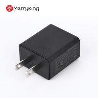 Adaptateur secteur Merryking 5W certifié FCC, prise murale américaine à un seul port, protection SCP OTP OVP, chargeur 5V1A