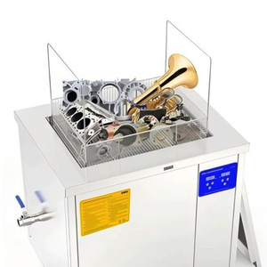 Nettoyeur à ultrasons Shosho 30L en acier inoxydable, machine de nettoyage industrielle et de laboratoire pour bijoux, avec panier et valve de vidange - Product Image 2