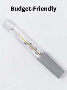 Termómetro Hidráulico Manual Clínico sin Mercurio, Medición de 5 Minutos para Uso Axilar, Certificado CE - Product Image 5