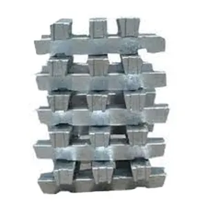 Factory Wholesale 99.9% Aluminum Alloy Zinc Ingot Price Per Kg Aluminum All Wholesale Price