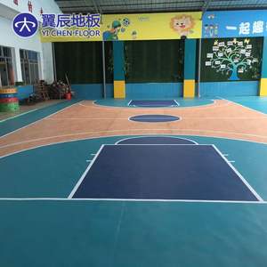 Vuelos de linóleo de vinilo rollos fácil de instalar suelos de PVC Suelos deportivos - Product Image 6