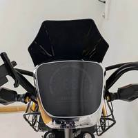 Vélo électrique de livraison de nourriture avec une autonomie de 60 km, 15AH 20AH, porte-bagages arrière, grand écran LCD