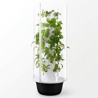 Systèmes de culture verticaux en colonne, kits complets de culture hydroponique en serre pour la croissance des plantes en ferme, en promotion