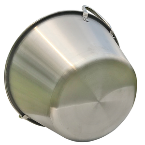 Cazo grande de acero inoxidable con diseño profundo para cocinar al aire libre con asas, olla para carnitas, wok de alta resistencia - Product Image 4