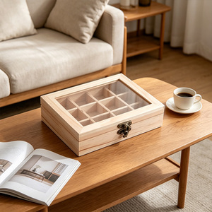 Petite boîte <span class=keywords><strong>à</strong></span> <span class=keywords><strong>bijoux</strong></span> <span class=keywords><strong>en</strong></span> <span class=keywords><strong>bois</strong></span> non finie avec miroir <span class=keywords><strong>en</strong></span> verre, coffret vintage <span class=keywords><strong>en</strong></span> <span class=keywords><strong>bois</strong></span>, boîte de rangement pour <span class=keywords><strong>bijoux</strong></span> <span class=keywords><strong>à</strong></span> domicile - Product Image 5