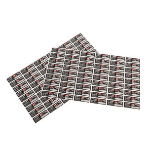 Biểu tượng tùy chỉnh không thấm nước tổng hợp pin giấy Sticker bốn màu in ấn chống ẩm nhãn - Product Image 2