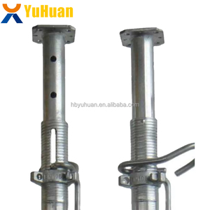 Étai de coffrage <span class=keywords><strong>télescopique</strong></span> réglable en acier galvanisé pour le soutien de dalles et la construction en béton - Product Image 1