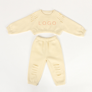 <span class=keywords><strong>Ensemble</strong></span> de vêtements pour garçons et filles, uniforme de <span class=keywords><strong>Jogging</strong></span>, Logo personnalisé, survêtement pour enfants, vente en gros - Product Image 3