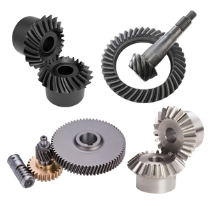 High Precision Customized Stainless Steel Aluminum Alloy CNC Machined Steel Black Oxidized Gears <b>Wire</b> EDM Milling Gear Parts - Product Image 1
