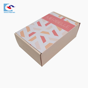 Offre Spéciale privée personnalisée logo couleur rose boîte postale boîte en carton ondulé boîte d'expédition - Product Image 2