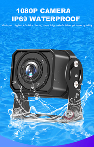 New Arrival 7 inch 2-kênh <span class=keywords><strong>Car</strong></span> <span class=keywords><strong>Monitor</strong></span> đảo ngược sao lưu máy ảnh cho xe tải RV xe buýt Xe tàu thuyền phà máy ảnh chức năng chống thấm nước - Product Image 4