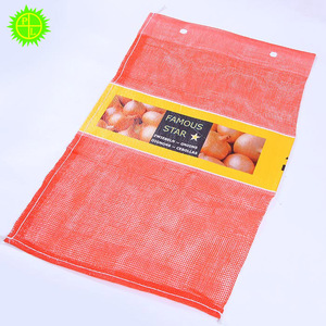 20kg 25kg 30kg PP sac d'emballage en maille de fruits pour pommes de terre sacs en maille réutilisables pour légumes, <span class=keywords><strong>ail</strong></span> et oignon - Product Image 4