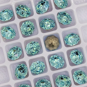 VC Venta al por Mayor, Cristales de Estrás K9 de 8mm en Forma de Rosa, Ecológicos, con <span class=keywords><strong>16</strong></span> Facetas, para Decoración de Uñas e Incrustaciones en Joyería - Product Image 1